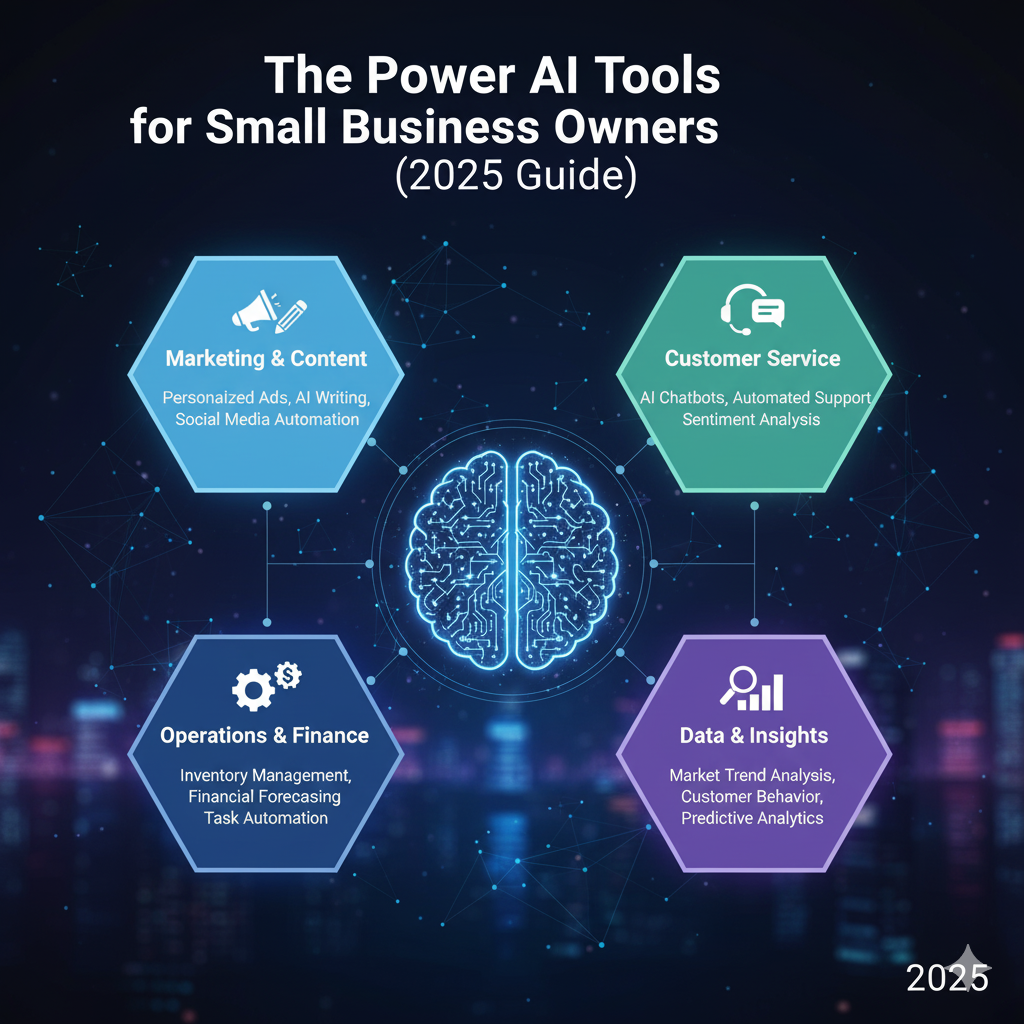The Power of AI Tools for Small Business Owners (2025 Guide)