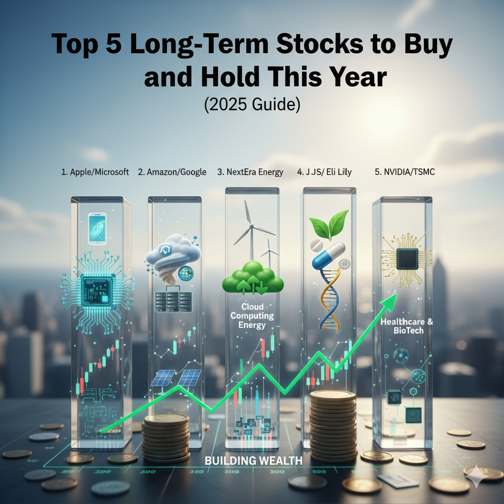 Top 5 Long-Term Stocks to Buy and Hold This Year (2025 Guide)