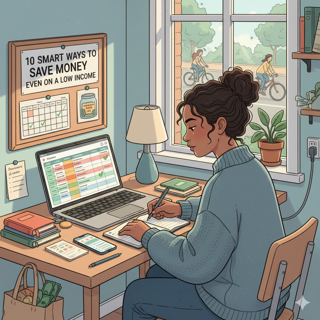 10 Smart Ways to Save Money Even on a Low Income